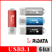 【RiDATA 錸德】HD16 USB3.1 Gen1 64GB