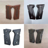 Custom 8 Patterns Grip Handle Scales Patches for Beretta M92F KUBLAI N10 Kublai M9A1 DIY Replacement Part Accessories
