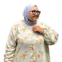 Tini Tunik Jumbo LD 120 - 150 Muat BB 70 - 150 kg Rayon Royal Silky Adem Atasan Wanita Basic Kasual 
