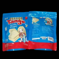 Tango Wafer Cokelat 100gr, Tango Wafer Vanilla 100gr Tango Wafer Vanilla 90gr (Biru)