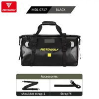 Tas Motowolf MDL0717 Tas Belakang 40 L Carbon Black