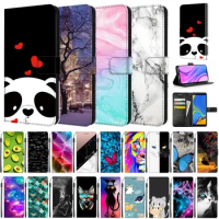 Flip Stand Leather Cover for Samsung Galaxy S23 FE 5G Wallet Phone Cases for Galaxy S23FE S20 S21 FE Cute Bag S 23 Plus Ultra 5G