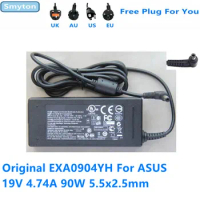 Original AC Adapter Charger For ASUS 19V 4.74A 90W 5.5x2.5mm EXA0904YH PA-1900-36 Laptop Power Supply