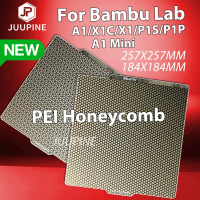 Phụ kiện cho Bambulab P1s: tấm in A1 mini (X1c), tấm PEI dạng tổ ong vuông, tấm PEI 257; tấm in A1 d