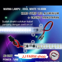 Lampu LED aquarium tanning ikan hias putih ruangan praktis aquascape