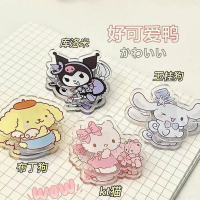 Combo 2 4 Kẹp Giấy Sanrio Hello Kitty Kuromi Cinamon Pompompurin Đáng Yêu Kute