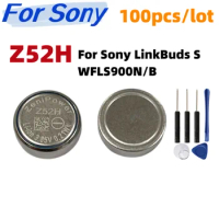 100PCS ZeniPower 1240 Z52H 3.85V Battery for Sony LinkBuds S WFLS900N/B Truly Wireless Earbud Headphones +Tools
