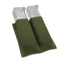 Tactical Pistol 9mm Magazine Pouch Double Mag Pouch Molle Belt For Glock M9 1911 Pistol For Hunting Shooting