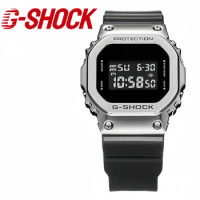 G-SHOCK New GM-5600 Series Student Small Square Electronic Watch Men's Life Waterproof World Clock Shockproof LED Lighting Watch