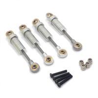 4PCS Metal Shock Absorber Dampers For 1/18 Scale FMS Toyota Fj Cruiser Land Cruiser Arizona JEEP RC Car Upgrade Parts