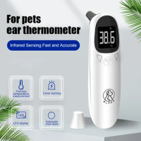 Pet Dog Cat Ear Digital Thermometers Animal Measuring Non-Contact Electronic Highly Accurate For Home and Clinic Use