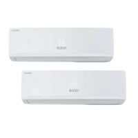 【Kolin 歌林】4-5坪+6-7坪變頻冷暖一對二分離式空調(KDV-P722M201/KSA-PK282DV03A+KSA-PK412DV03A)