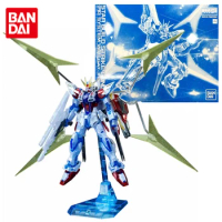 Bandai Genuine Gundam Model Kit Anime Figure MG Star Build Strike Gundam RG System Gunpla Anime Action Figure Toys for Children