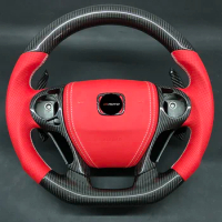 Real Carbon Steering Wheel for Honda Accord Ridgeline Pilot Honda Accord 9 Crosstour Odyssey 2013-2020 for Honda Accord 2018
