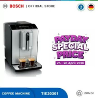 Bosch TIE20504 TIE20301 Fully Automatic Coffee Machine / Mesin Kopi Seri 2 Bosch TIE20301 - Silk sil