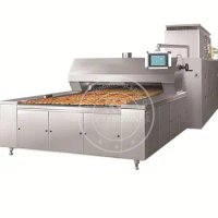 Industrial baking oven tunnel automatic tunnel oven for bread/pita bread line food baking oven