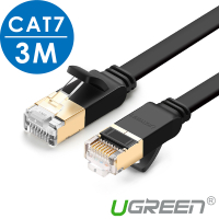 綠聯 CAT7網路線 FLAT版 3M