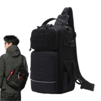 Sports Leisure Crossbody Single Shoulder Bag Crossbody Shoulder Chest Bag crossbody sling backpack Fishing Sling Backpack