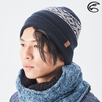 ADISI Primaloft 美麗諾羊毛雙層保暖帽 AH21041 / 丈青