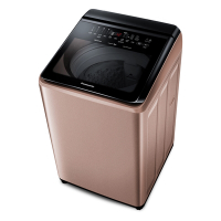 Panasonic國際牌 變頻15公斤智能聯網直立溫水洗衣機 NA-V150NM-PN 玫瑰金