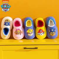 Paw Patrol Children's Cotton Shoes Boys' Autumn and Winter Indoor Home Waterproof Non-Slip Warm Cute Baby Girl Ankle Wrap Cotton Slippers