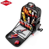 KNIPEX 00 21 50 E Tool Backpack Modular X18 Electro Electricians Assembly Pliers Screwdrivers Set