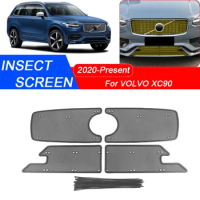For VOLVO XC90 2020-2025 Car Insect-proof Air Inlet Protect Cover Airin Insert Net Vent Racing Grill Filter Auto Accessories