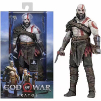 NECA PS4戰神4 奎托斯Kratos God of War 8寸卡裝游戲手辦