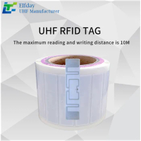 100pcs uhf rfid tag KU5 chip passive 6C protocol electronic label sticker fast reading rfid sticker