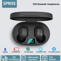 Sprise A6s fon telinga mudah alih Bluetooth fon telinga TWS wayarles stereo bebas tangan airbuds ear
