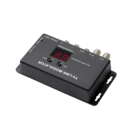 UHF TV LINK Modulator AV To RF Converter IR Extender With 21 Channel Display PAL/NTSC Optional High Quality Plastic