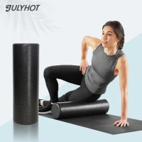 3 Sizes Pilates Foam Roller Black Yoga Foam Roller 30/45/60CM Exercise Equipment Massage Roller Body For Women/Men