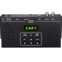 HD to DVB-T Signal AV To RF Modulator Encoder Modulator DVB-T Digital Modulator