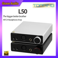 TOPPING L50 NFCA Headphone Amplifier SE+BAL Input 6.35mm/XLR Output Hi-Res Audio Amp