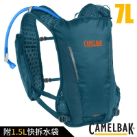【CAMELBAK】Circuit 7 背負式馬拉松水袋背心/水袋背包.馬拉松(CB2824402000 湖水綠)