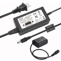 For Sony A7III A6600 Dummy Battery NP-FZ100 AC Power Adapter Kit for Sony Alpha A7C FX3 A7 III A7IV A7R3 A7R III A7R IV A7S III