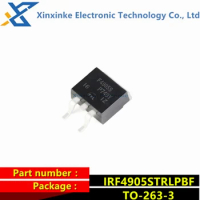 5PCS IRF4905STRLPBF TO-263-3 P-channel -55V/-42A SMD MOSFET