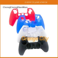 1pc/lot Silicone Sleeve Case for ps5 Dustproof Skin Protective Cover Anti-Slip for S-ony PlayStation PS5 Controller Game