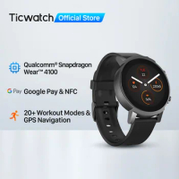 Ticwatch E3 Wear OS Smartwatch Man Snapdragon 4100 8GB ROM 21 Sports Modes IP68 Waterproof Google Pay Smart Watch