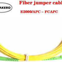 free shipping AB395B 5 PCS/Lot E2000/APC to FC/APC SM 2mm PVC FTTH Fiber Optic fiber jumper