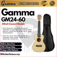 COD Gamma 24inch Concert Ukulele with Bag (GM24-60 )