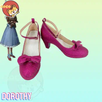 CoCos Game Identity V Dorothy Little Girl Cosplay Shoes Identity V Alice DeRoss Dorothy Cos High Heel Role Play Any Size Shoes