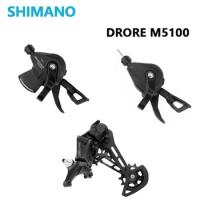 SHIMANO DEORE M5100 11Speed Derailleurs Groupset SL-M5100-R RD-M5100 SGS 11S Derailleurs MTB Derailleurs Mountain Bike Parts
