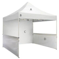 Canopy Tent Trade Show Gazebo Tent Waterproof UV Resistant