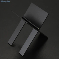 Foldable Cigar Holder Black Ashtray Display Stand Rack Smoking Accessories 1 Pcs