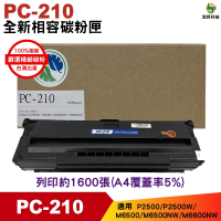 PANTUM 奔圖 PC-210EV PC210 黑色 全新相容碳粉匣 二支 P2500W M6600NW M6500Nw