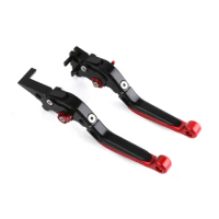 SMOK Brake Levers Motorcycle Accessories For Honda PCX 125 150 2017 2018 Red Black Aluminum Alloy