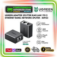 UGREEN ADAPTER RJ45 SPLITTER RJ45 Lan 1 to 2 Network Splitter 50923