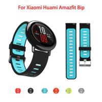 22mm Replacement Sport Silicone Band Strap for Xiaomi Huami Amazfit watch Pace band bracelet wriststrap Smart accessories
