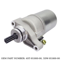 Motorcycle Electrical Engine Starter Motor For YAMAHA Motos Scooter CRYPTON T105 T105E TT-R 50 E OEM: 4ST-H1800-00 5DW-H1800-00